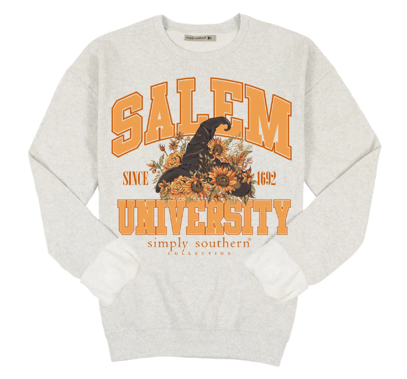 'Salem University' Crewneck Pullover by Simply Southern