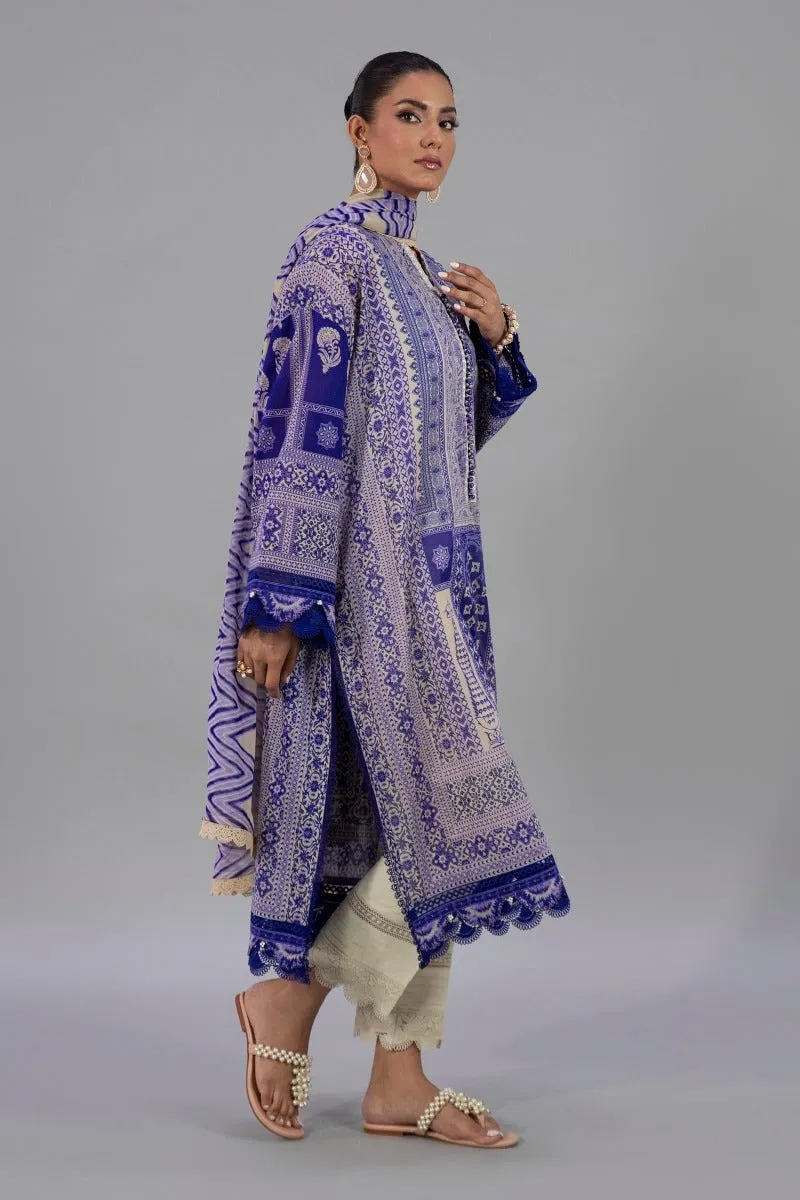 Sana Safinaz Mahay Lawn Collection 2022 – H221-002B-BI