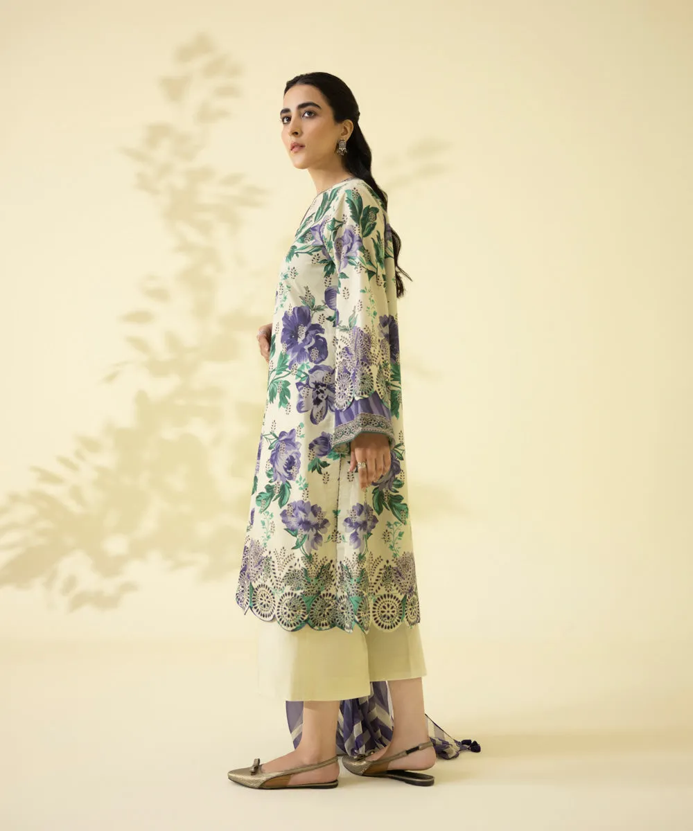 Sapphire Spring/Summer 2023 – 3 Piece - Printed Lawn Suit - 003PDY23V125