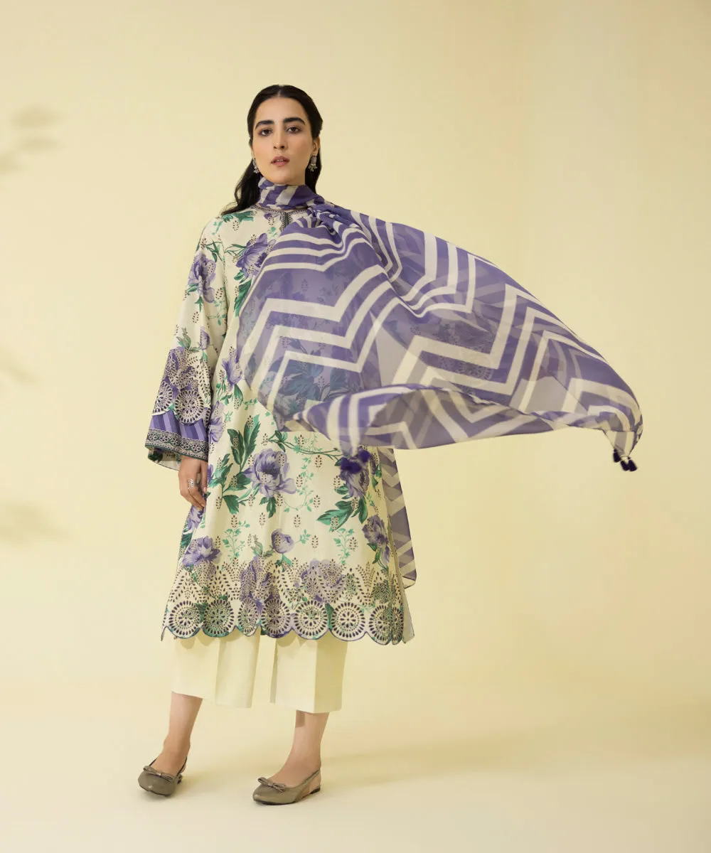 Sapphire Spring/Summer 2023 – 3 Piece - Printed Lawn Suit - 003PDY23V125