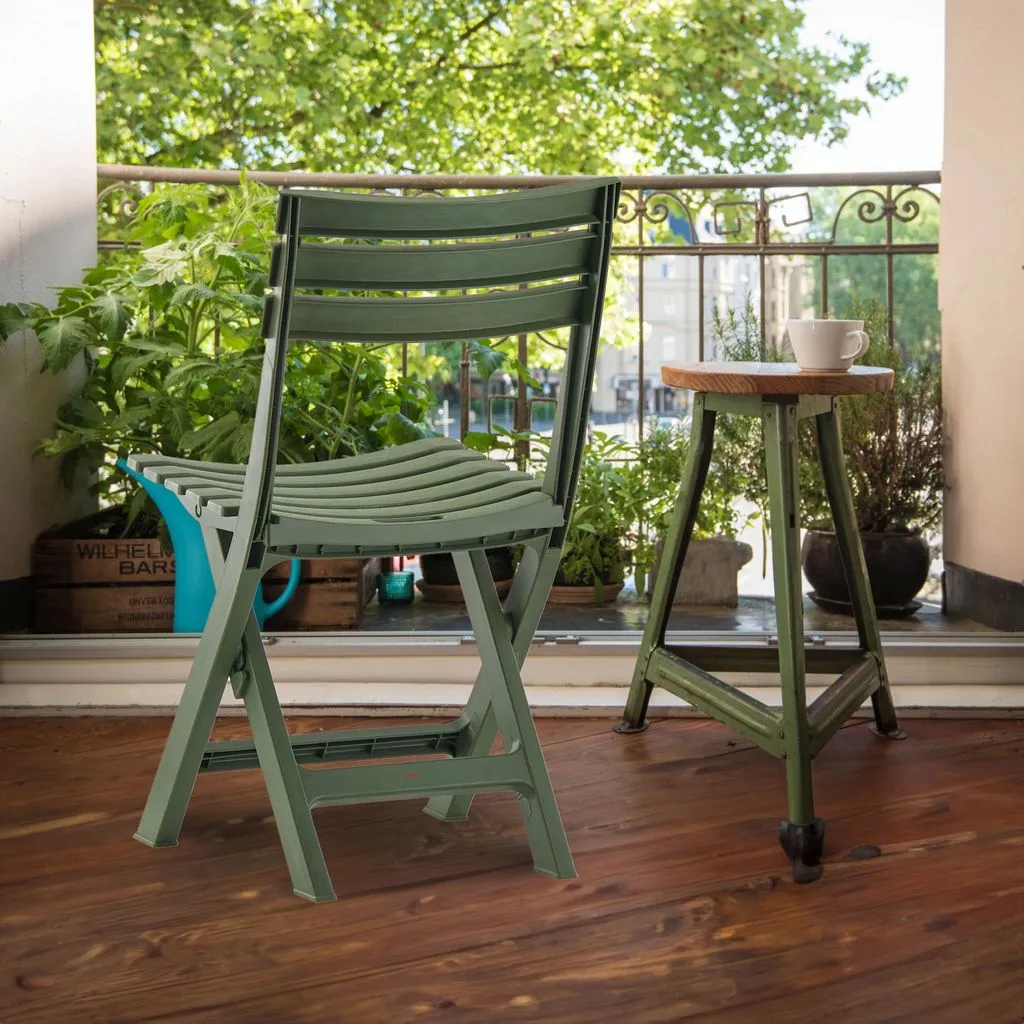 Set of 2 Terrasse Outdoor Folding Chair-Weather & UV Resistant