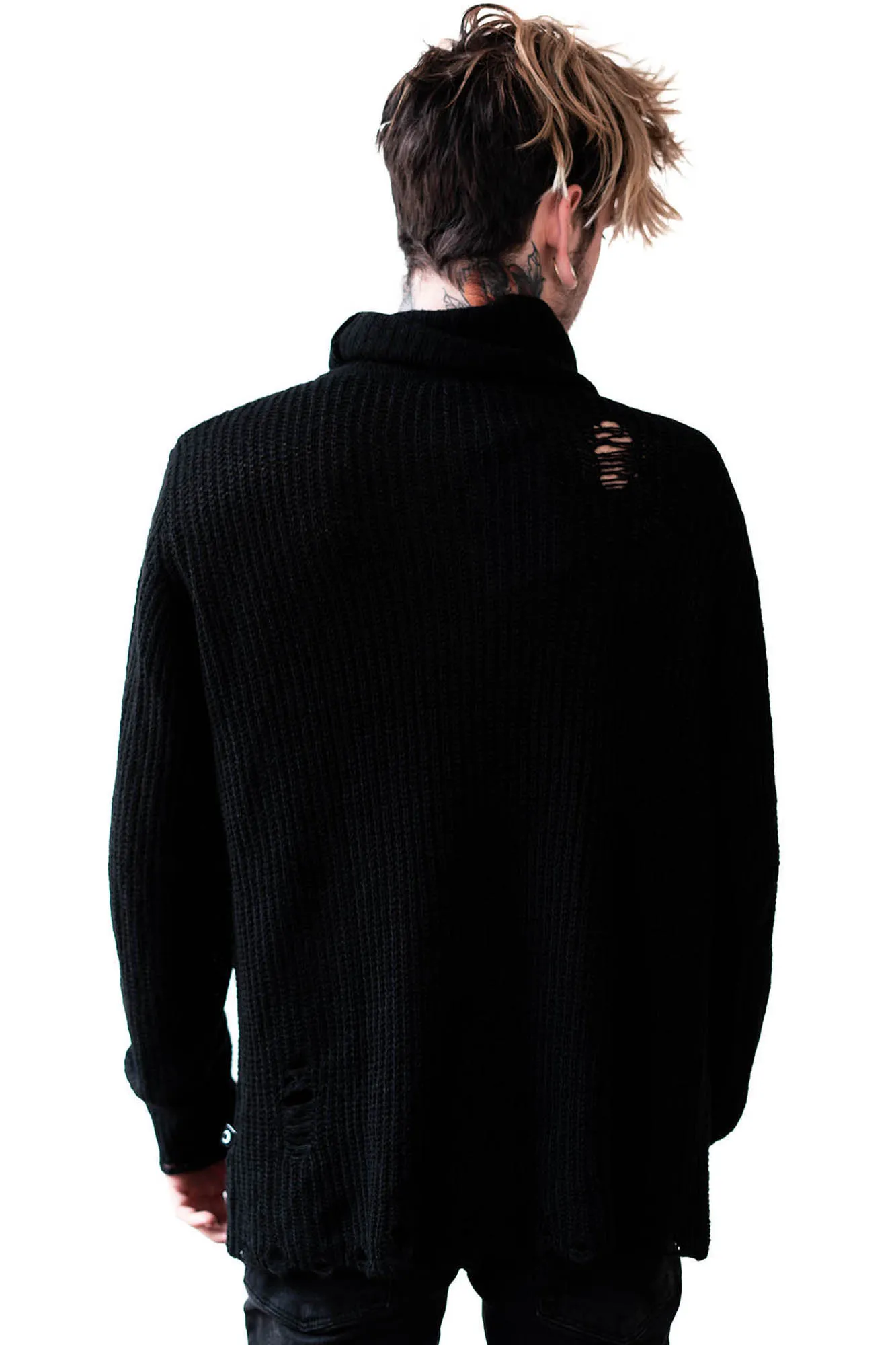 Seven Knit Sweater [BLACK]