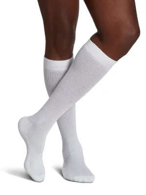 Sigvaris EverSoft Diabetic Socks Unisex Knee High  8-15mmHg-Closed Toe