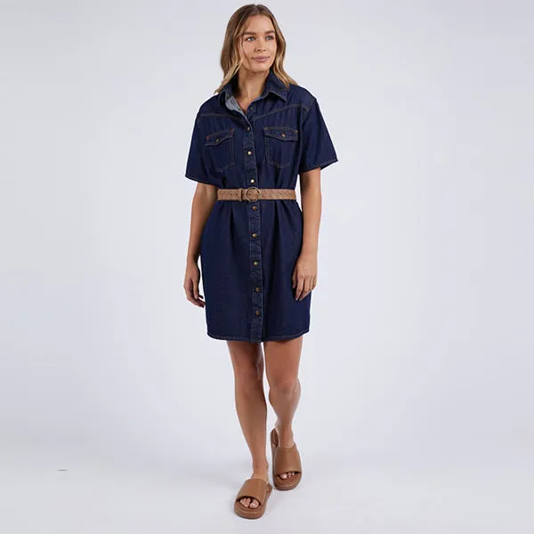 Sorcha Denim Dress - Indigo Denim