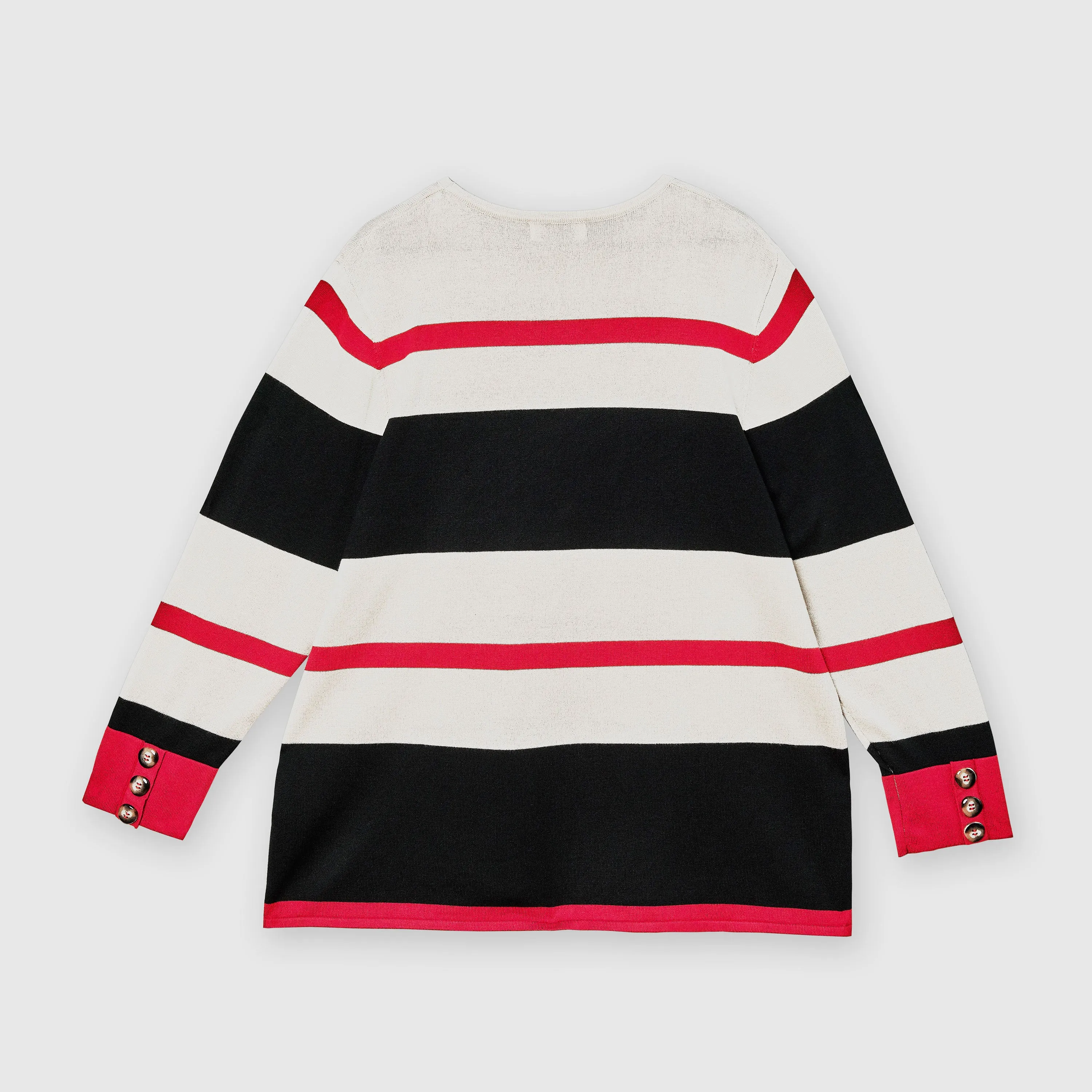 Stripe Long Sleeve Knit Top