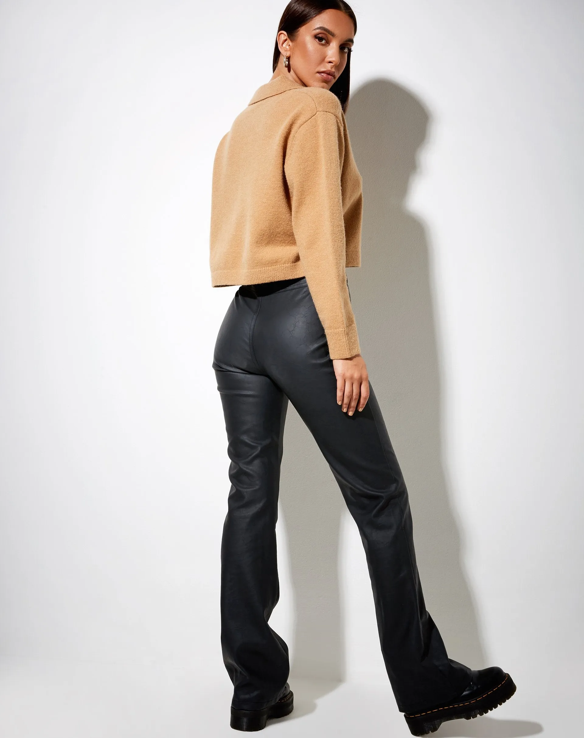 Tallis Jumper in Knit Tan