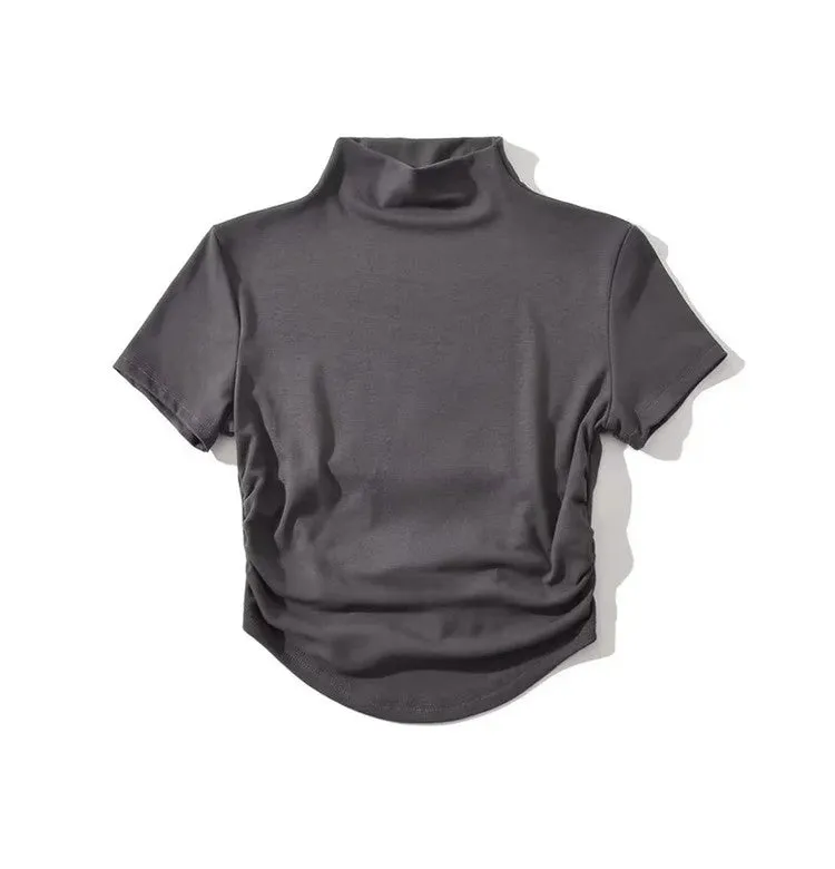 TEEK - Bottom Back Drawstring Top