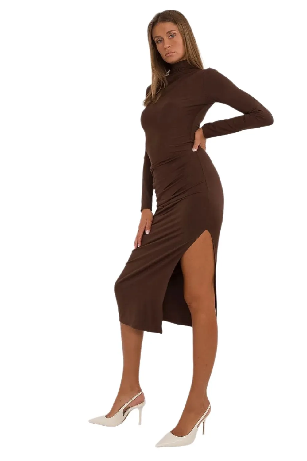 TEEK - Turtleneck Pencil Dress