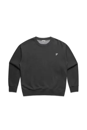 TERESA CREW JUMPER (Fade Black)