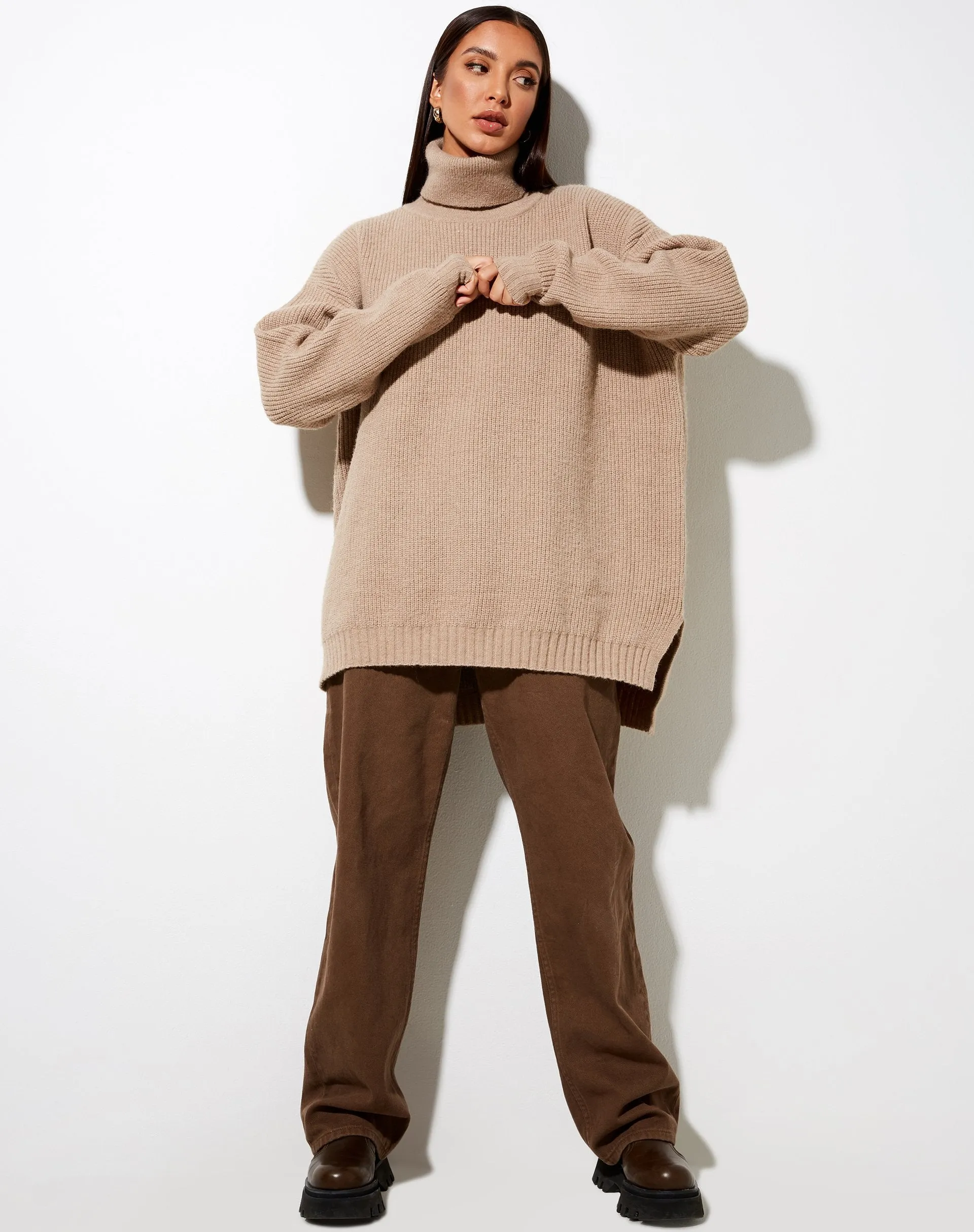 Thach Jumper in Grey Beige