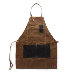 The Charles Waxed Canvas Apron by Sturdy Brothers