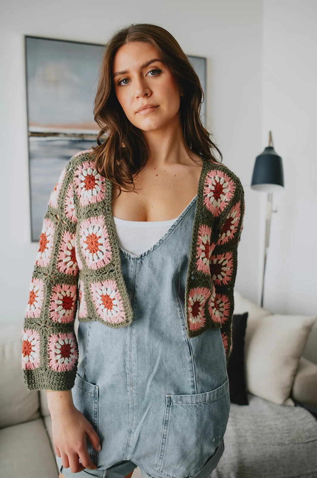 The Whoopsie Daisy Crochet Cardigan