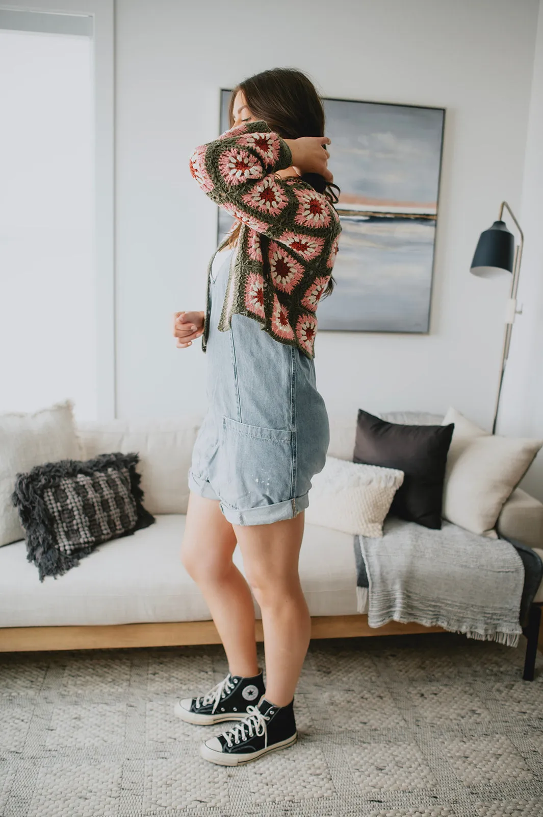 The Whoopsie Daisy Crochet Cardigan