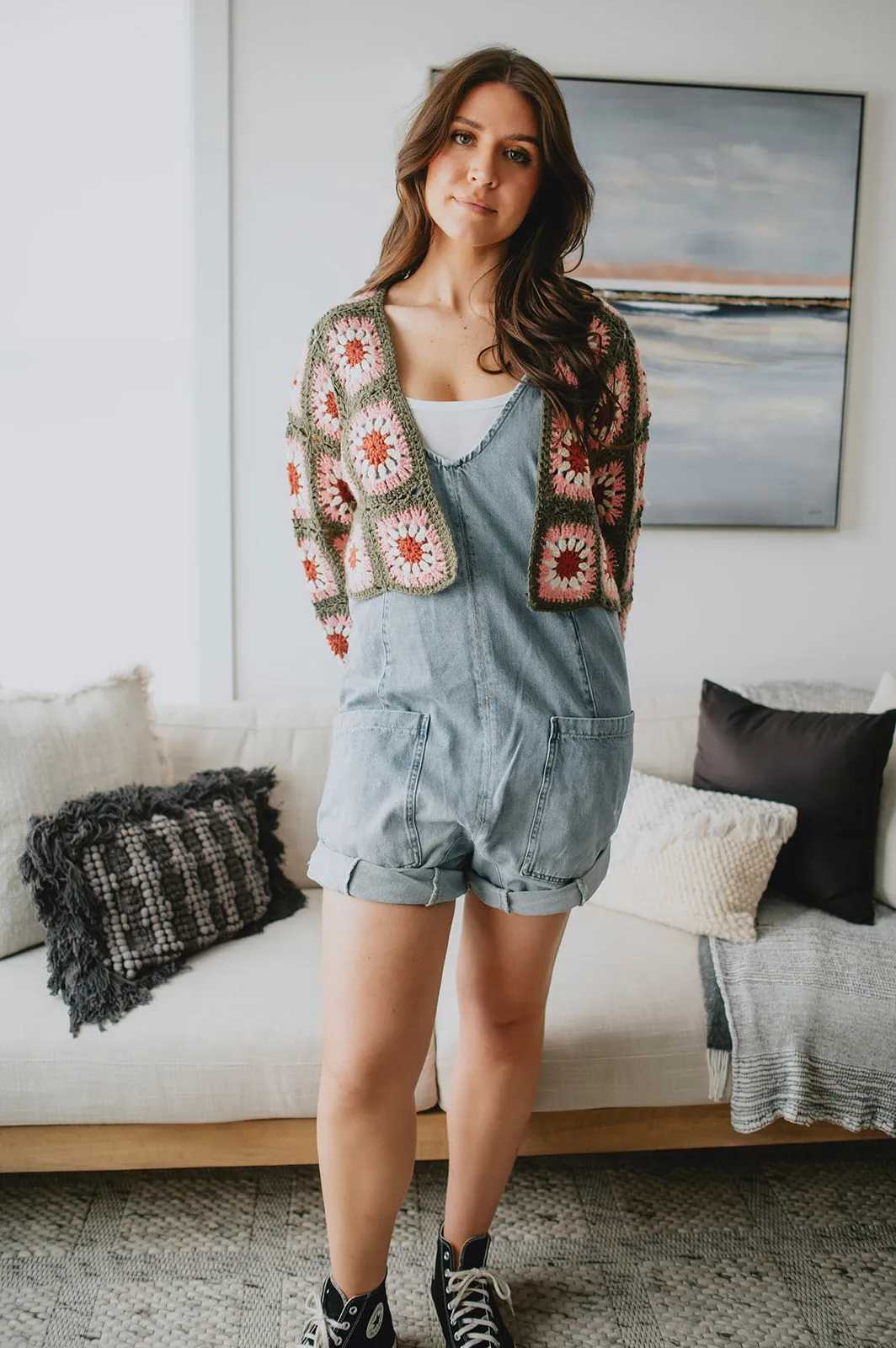 The Whoopsie Daisy Crochet Cardigan