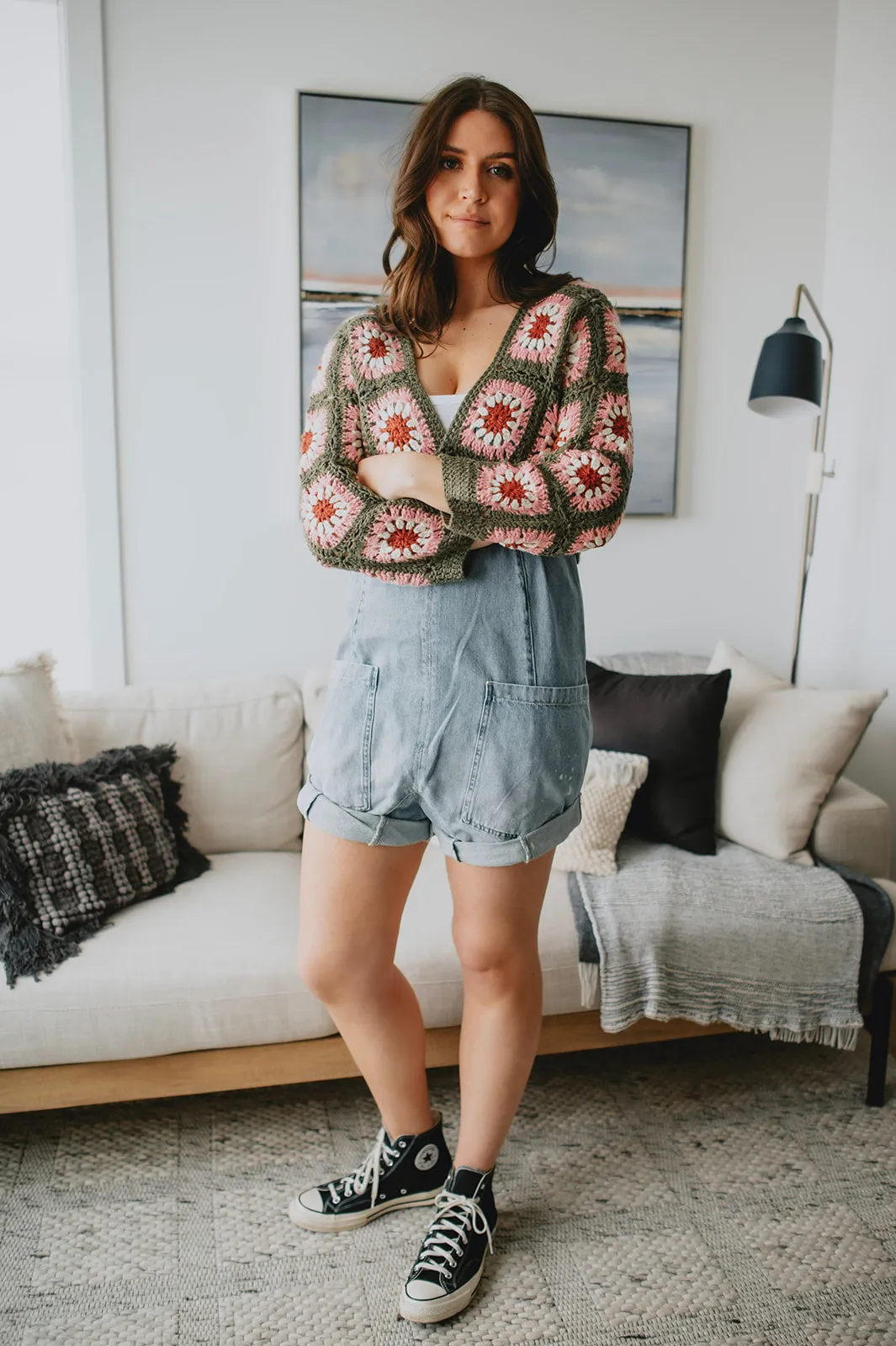 The Whoopsie Daisy Crochet Cardigan