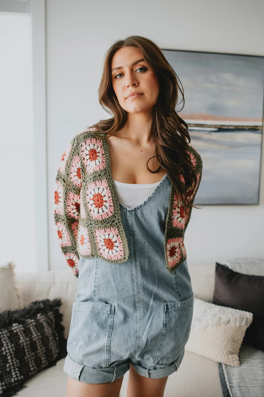 The Whoopsie Daisy Crochet Cardigan