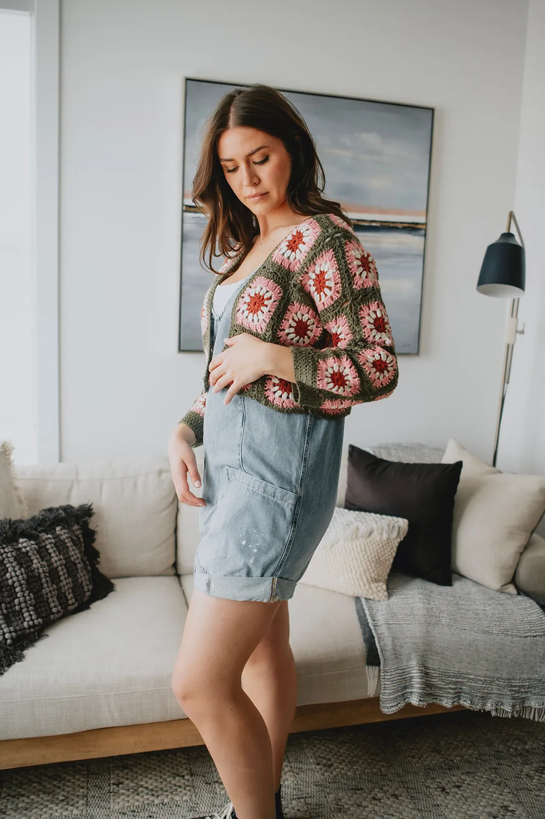 The Whoopsie Daisy Crochet Cardigan