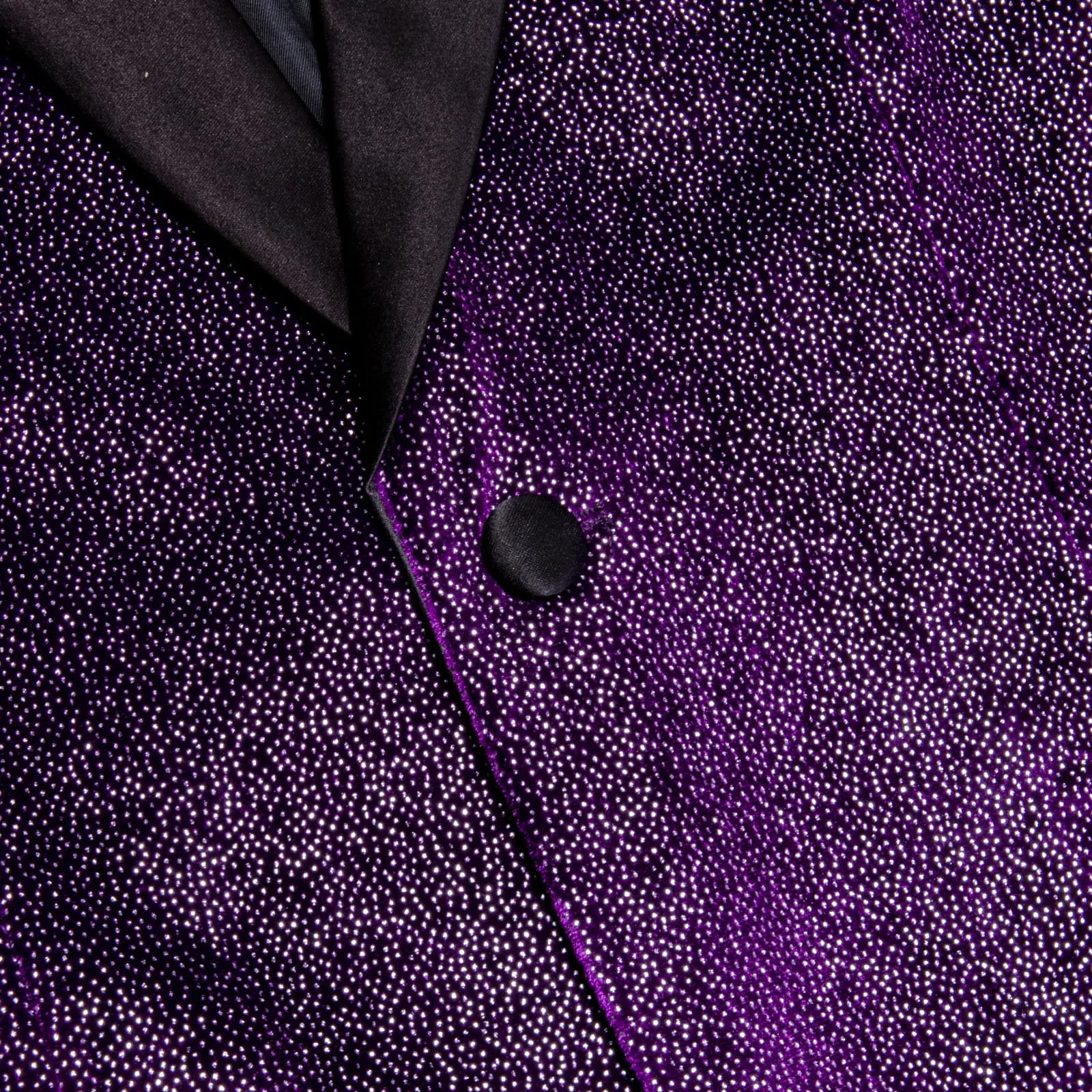 Ties2you Velvet Suit Indigo Purple Solid Hot Stamping Shawl Collar Mens Suit Jacket for Prom