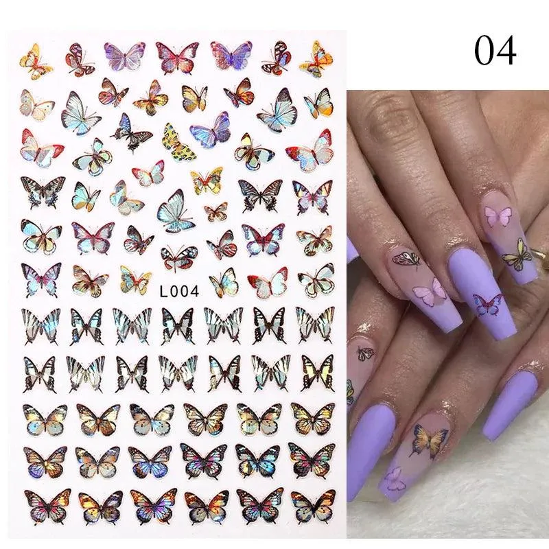 Tropical Sunset Nail Sticker Set: Exotic Beach Paradise Mani Fun