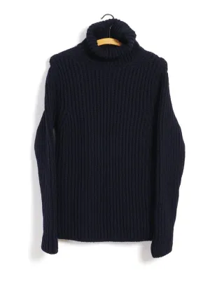 TURTLENECK | Heavy Knit | Blue