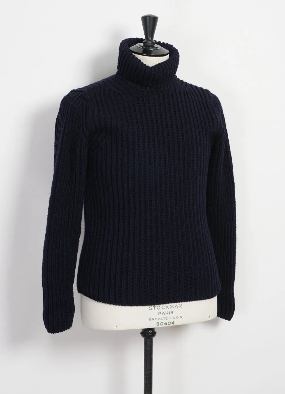 TURTLENECK | Heavy Knit | Blue