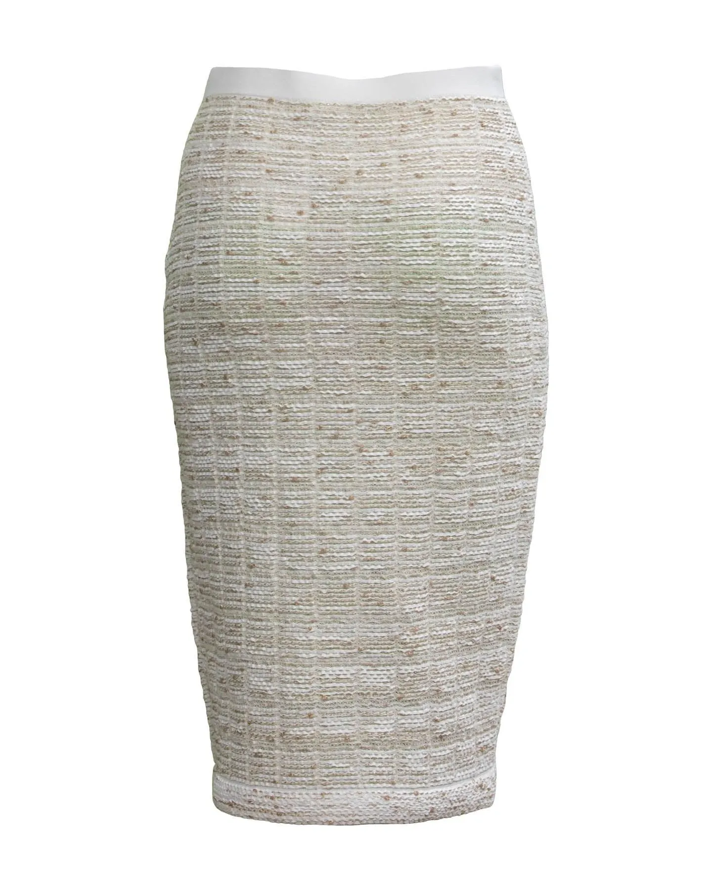 Tweed Pencil Skirt-Blusher