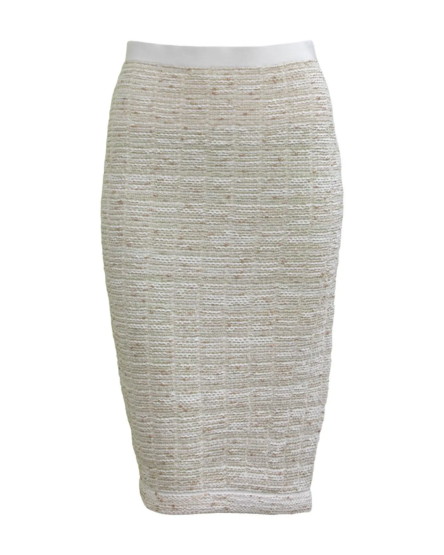 Tweed Pencil Skirt-Blusher