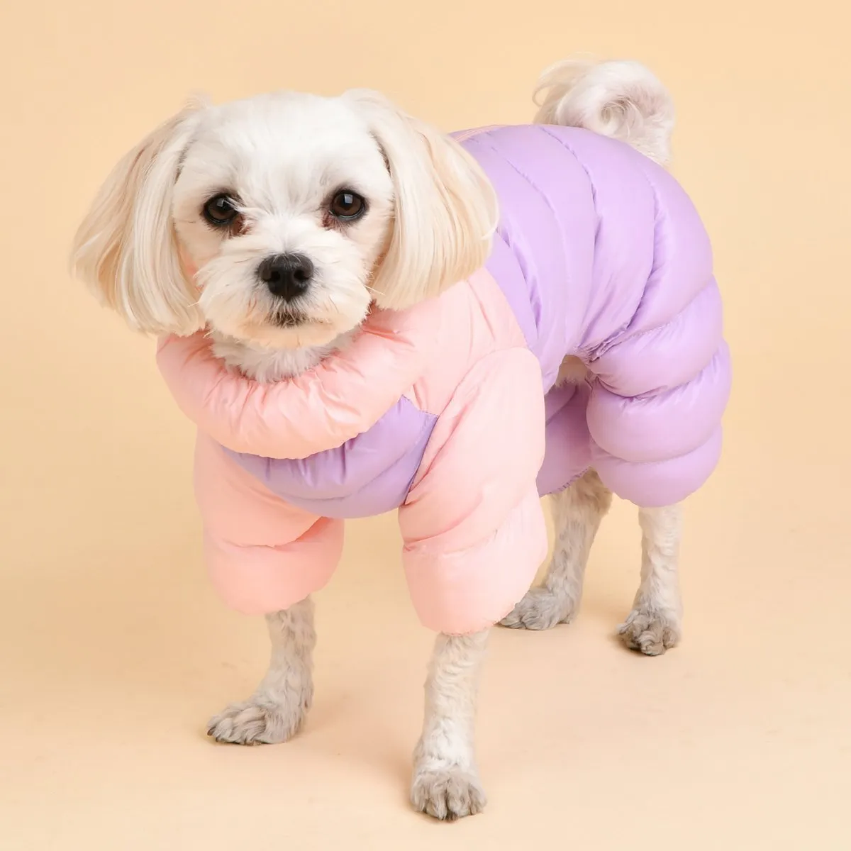 Ultralight Pastel Dog Jumpsuit Small/Pink