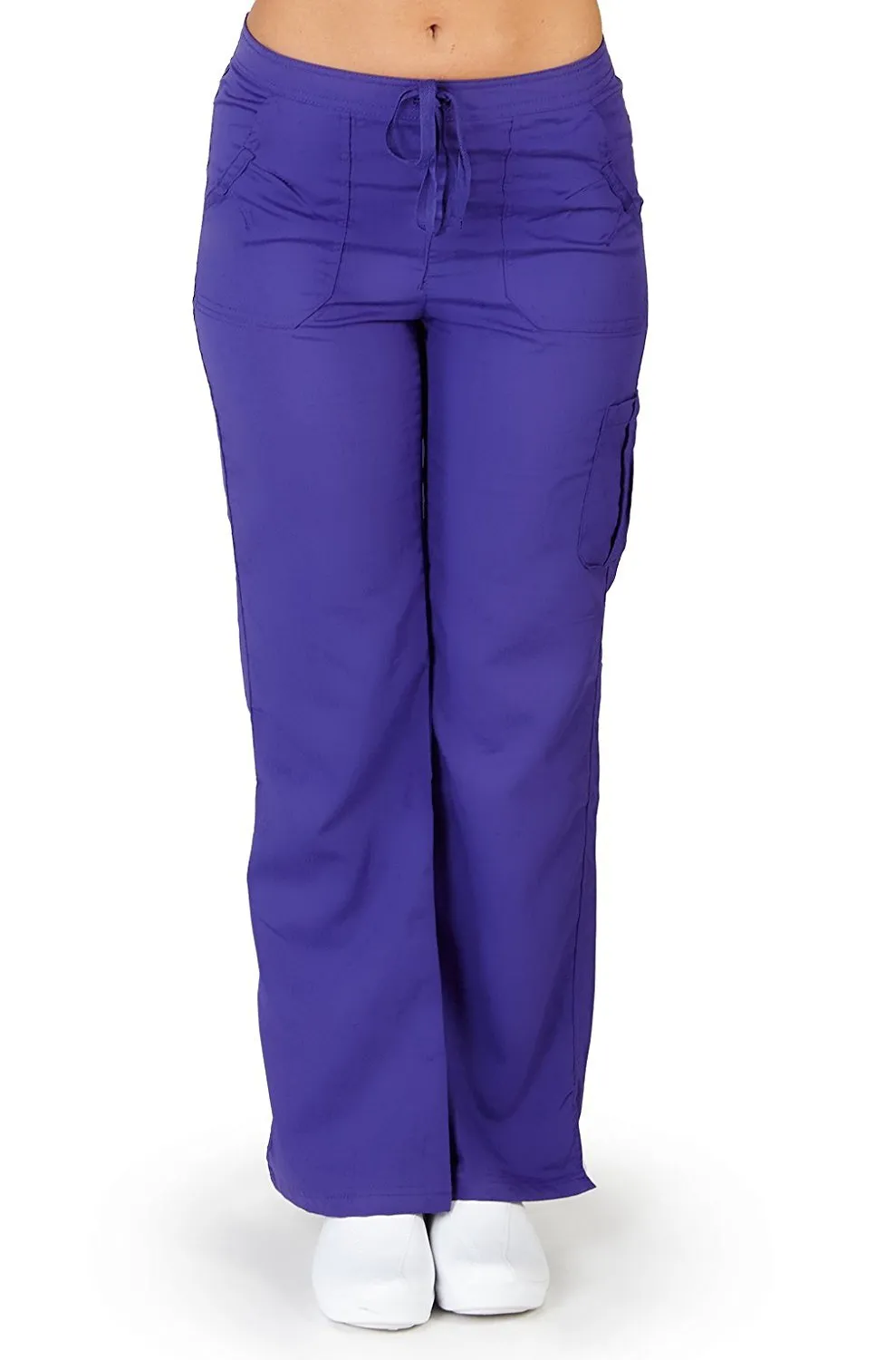 UltraSoft Premium Medical Scrub Pants for Women - Cargo Pocket - JUNIOR FIT