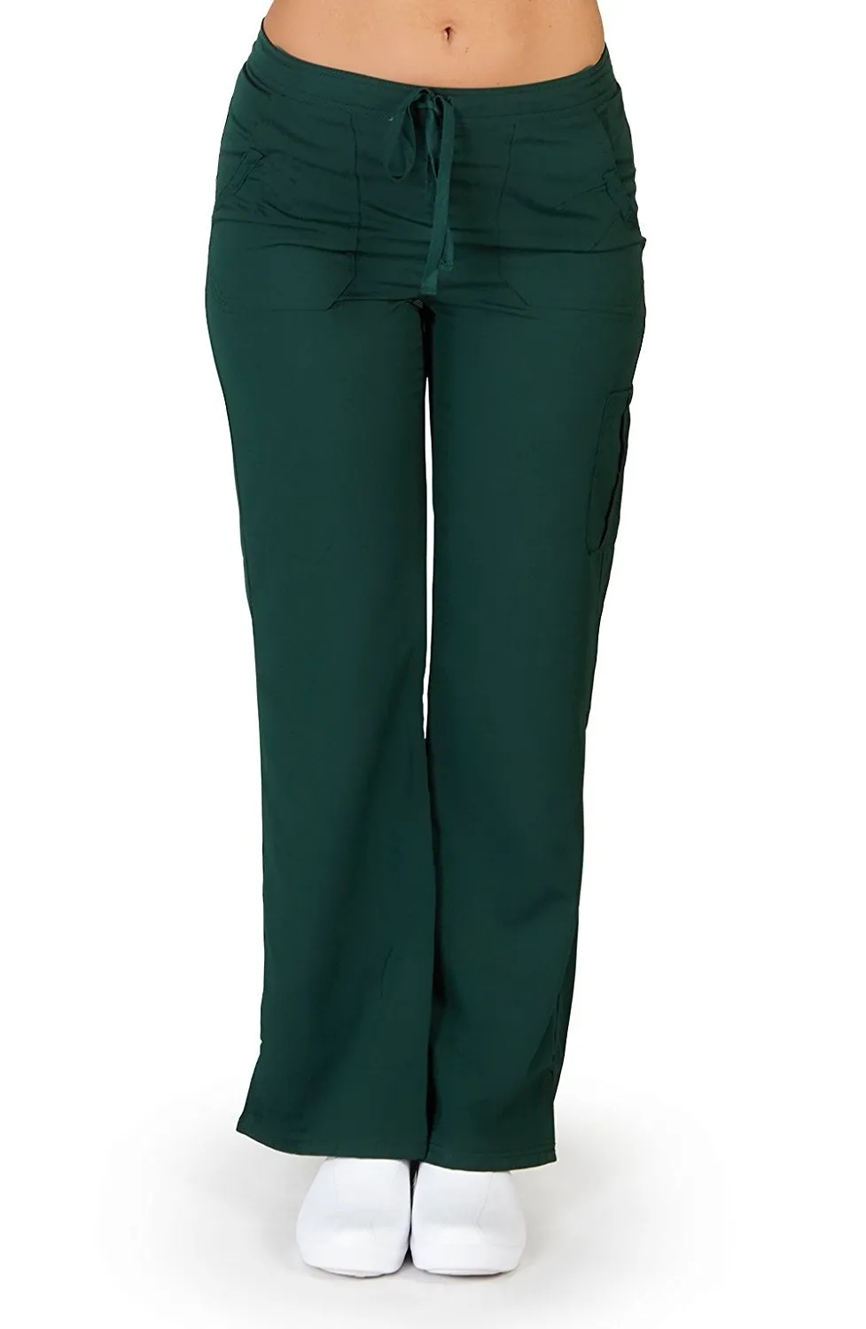 UltraSoft Premium Medical Scrub Pants for Women - Cargo Pocket - JUNIOR FIT