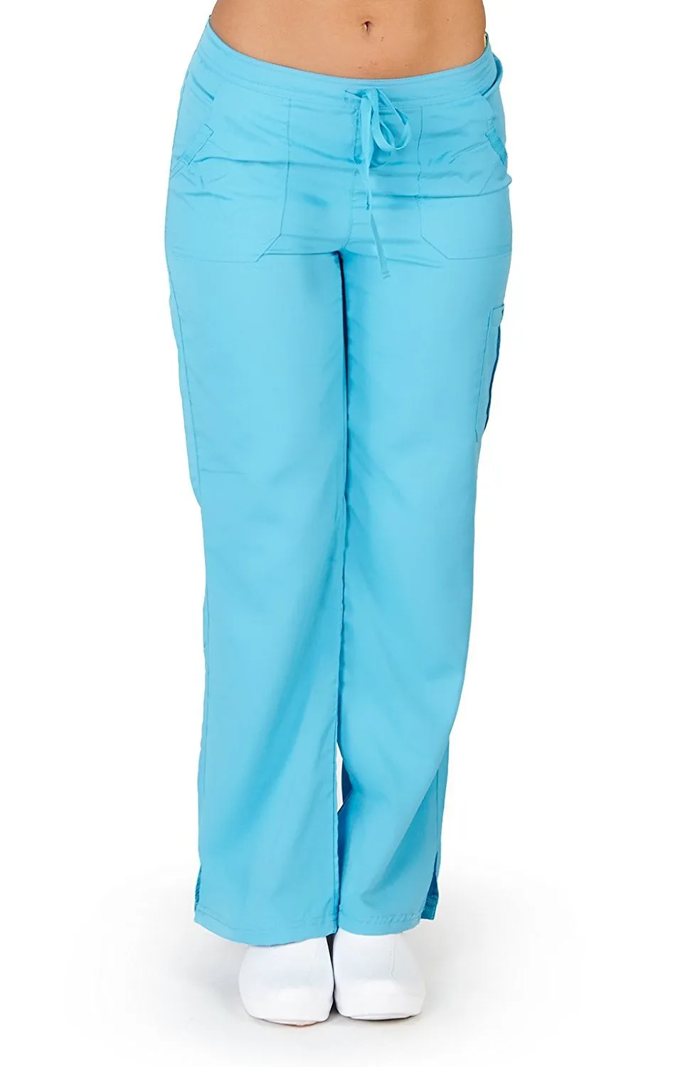 UltraSoft Premium Medical Scrub Pants for Women - Cargo Pocket - JUNIOR FIT