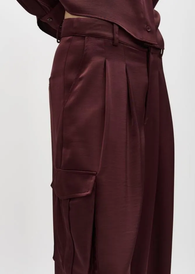 VALO-M QUILANA PANT | BURGUNDY