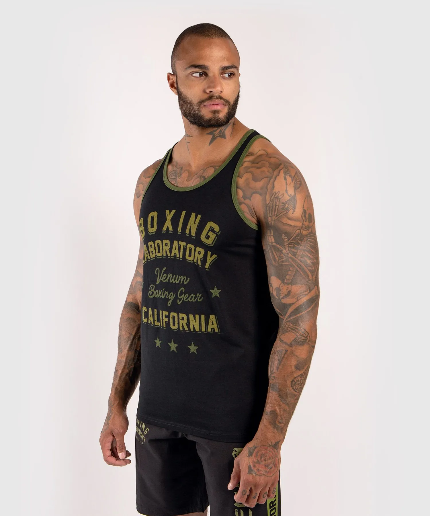 Venum-03998-539 BOXING LAB Vest Tank Top XS-XXL Black Green