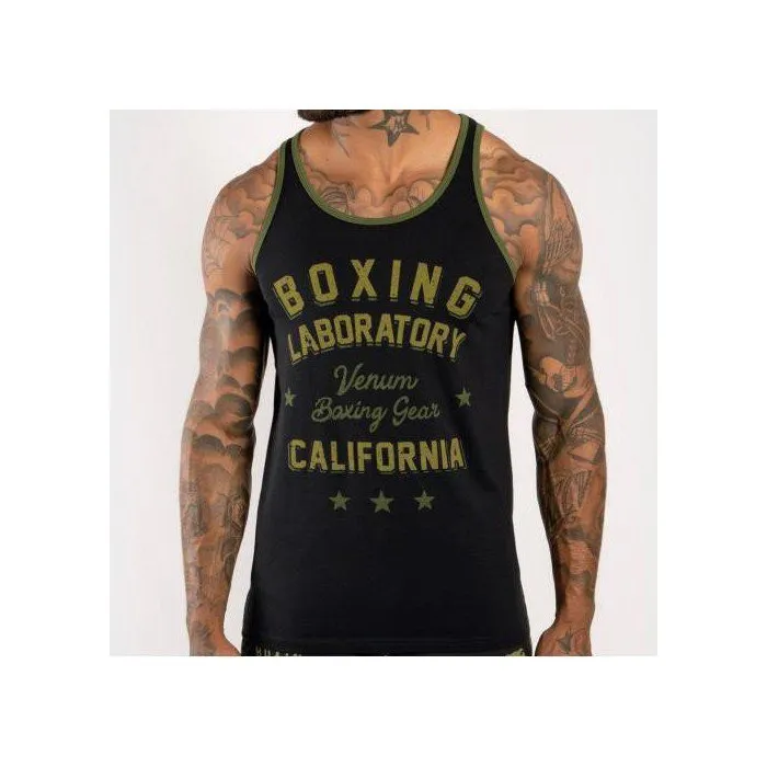 Venum-03998-539 BOXING LAB Vest Tank Top XS-XXL Black Green