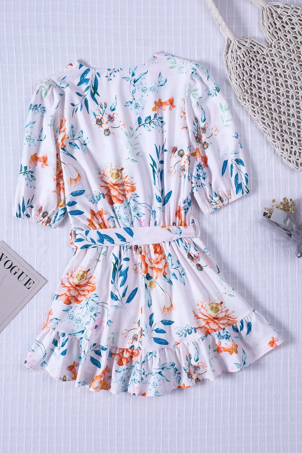 Whitney Multicolor Floral Romper