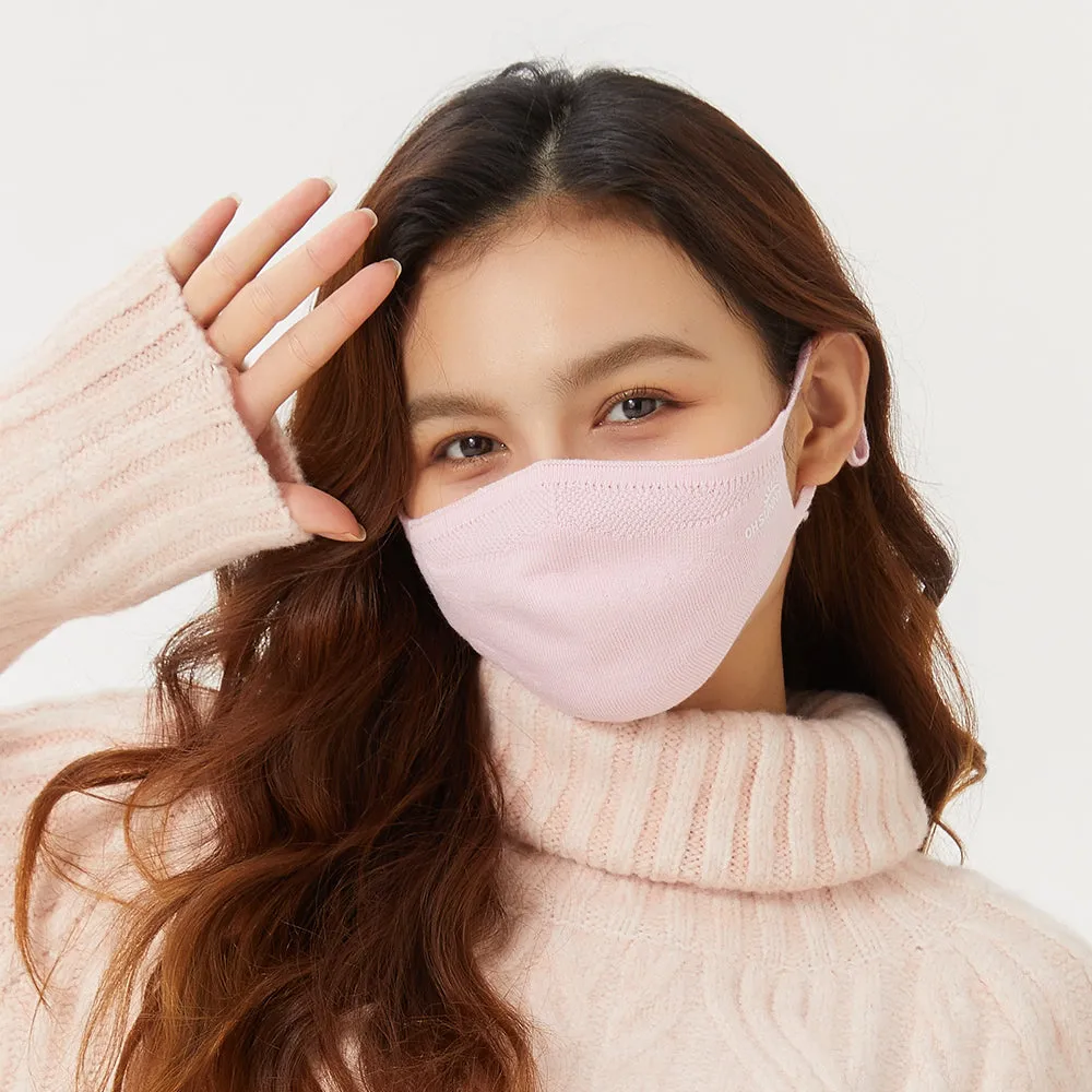 Winter Face Cover Breathable Knitted Soft Reusable Facemask