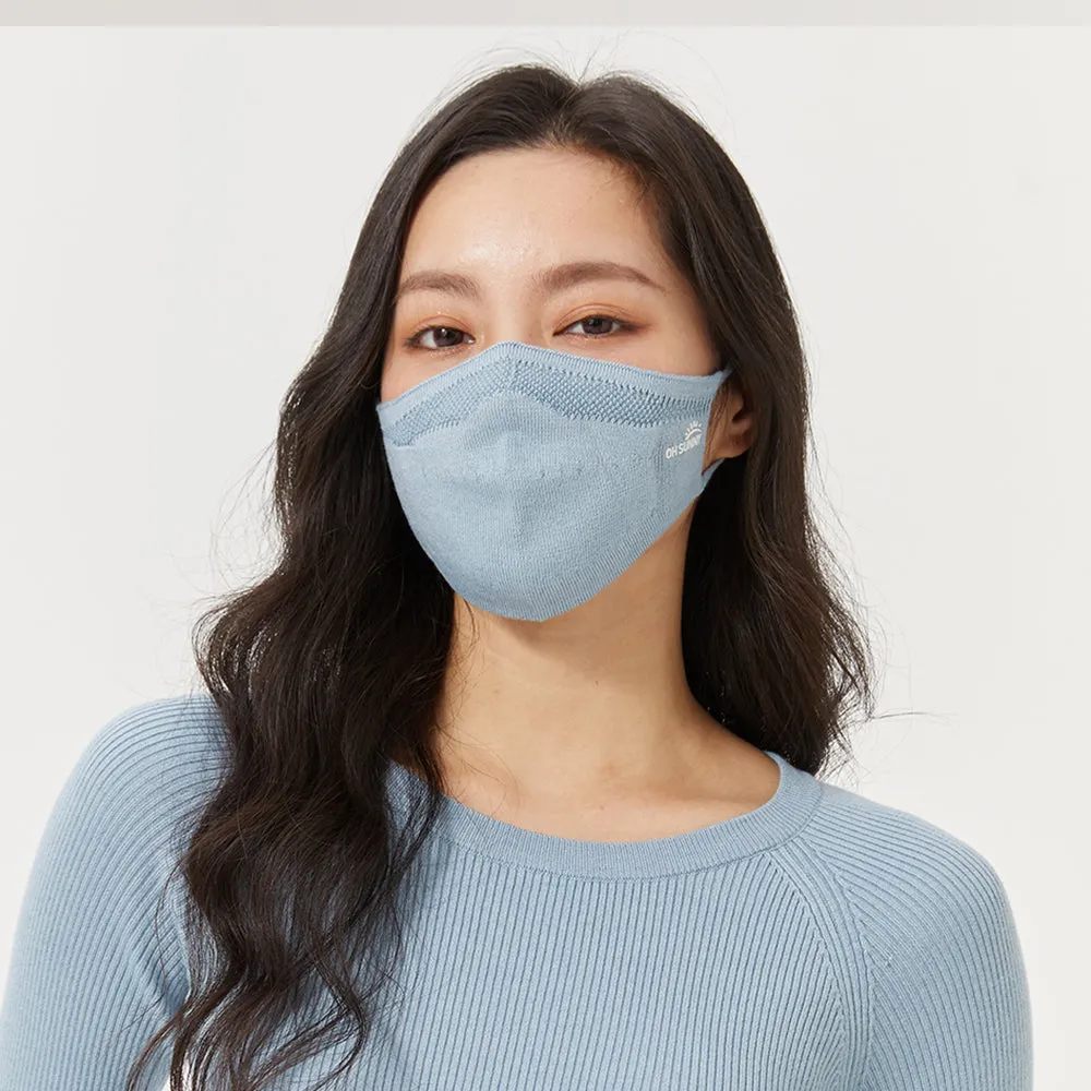 Winter Face Cover Breathable Knitted Soft Reusable Facemask