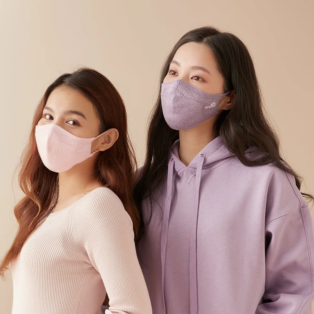 Winter Face Cover Breathable Knitted Soft Reusable Facemask