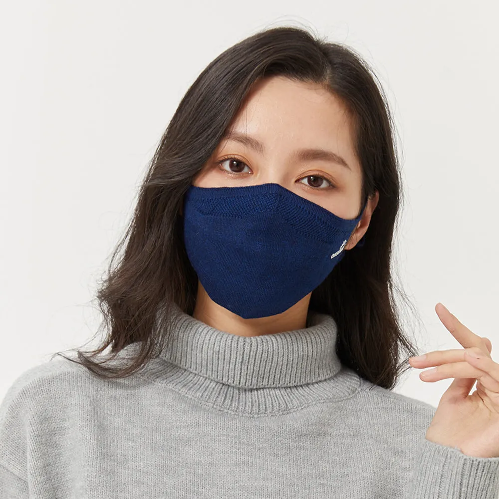 Winter Face Cover Breathable Knitted Soft Reusable Facemask