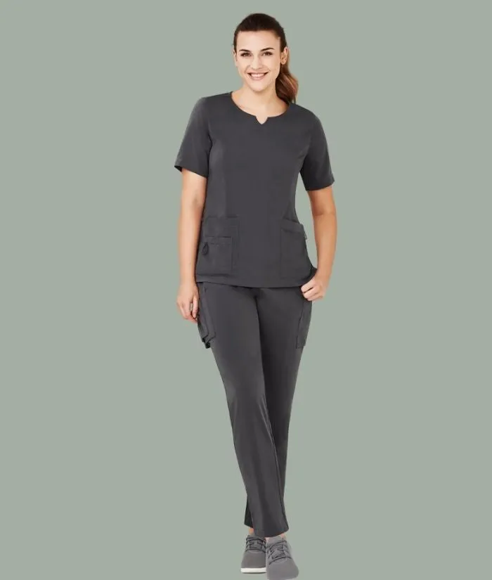 Womens Slim Leg Scrub Pant